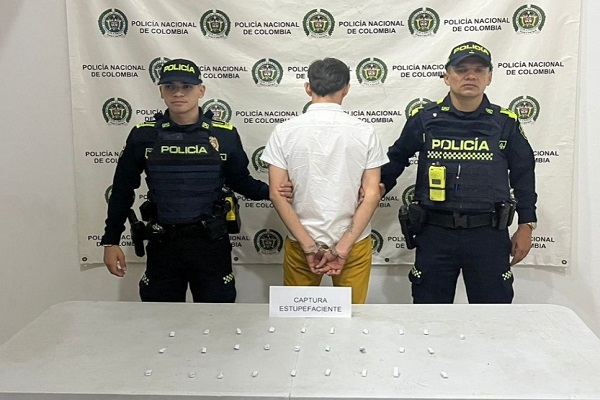Dos Polic&iacute;as y un capturado por tr&aacute;fico de estupefacientes en Rivera