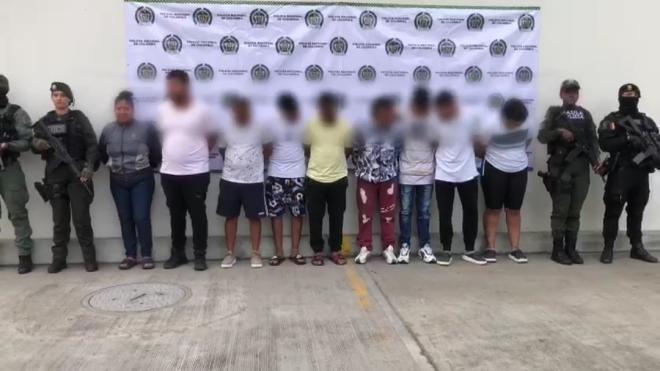 Golpe a los “Gusanos”, estructura dedicada a la extorsión en Palmira