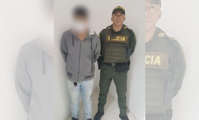 Captura de un hombre por el delito de fabricación, tráfico y porte de estupefacientes