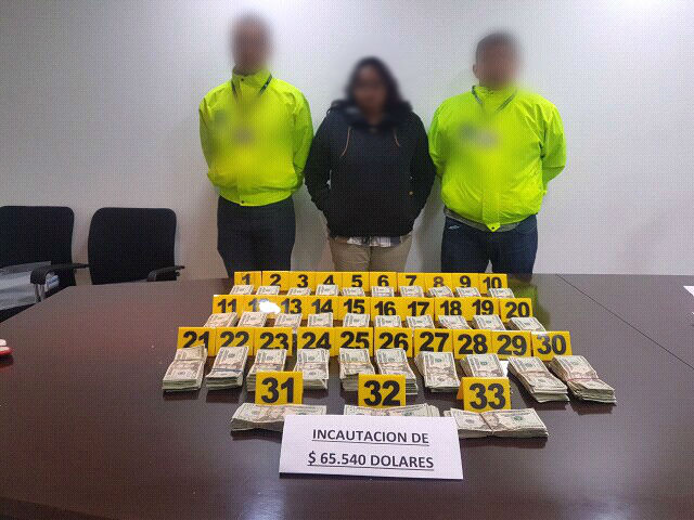 Incautados-más-de-65-mil-dólares-provenientes-de-México-en-cercanías-al-Aeropuerto-el-Dorado
