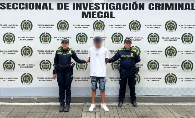 Capturado presunto responsable de violento hurto en el barrio San Fernando de Cali