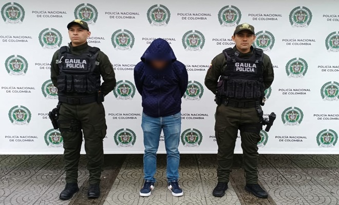 GAULA captura a tres extorsionista