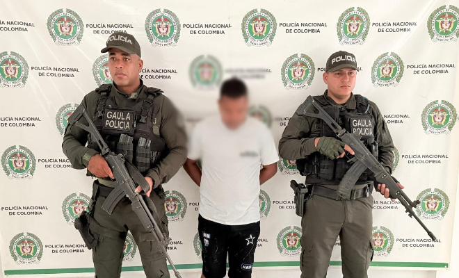 GAULA de la Policía Nacional captura a dos presuntos extorsionistas en el Magdalena