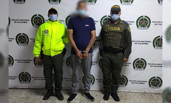 Capturado en Medellín por comisión de conducta delictiva