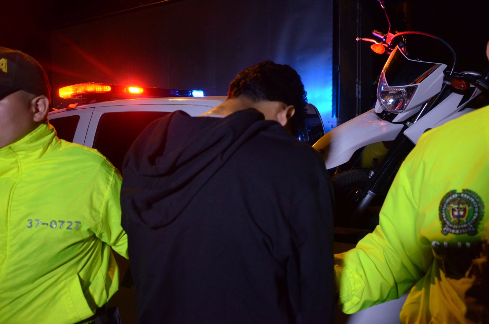 Ante presión policial se entregó alias el “flaco” 