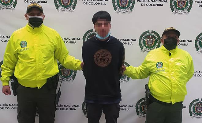 Capturado por hurto a ocupantes de vehículo en Medellín