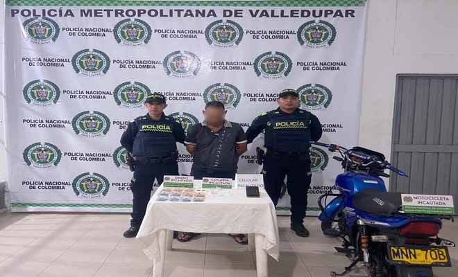 ¡Las cámaras lo dejaron en evidencia, presuntamente vendía estupefaciente!