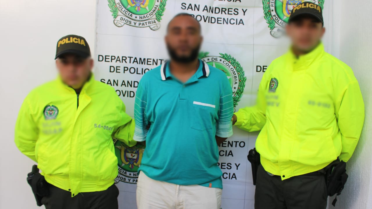 Capturado por orden judicial. 