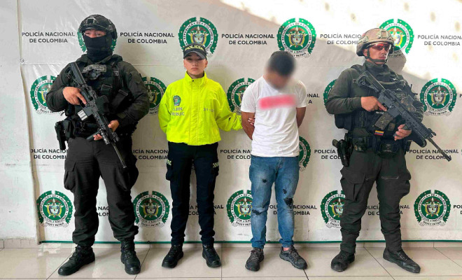 Capturado alias "El Veneco", señalado de varios hechos de hurto y requerido por homicidio en Bucaramanga