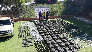 Capturamos una persona transportando abundante material de intendencia de uso privativo de las fuerzas armadas