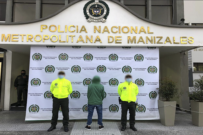 El capturado presentaba 5 anotaciones en el sistema penal oral acusatorio