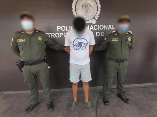 Capturado un hombre quien portaba un arma de fuego sin permiso para porte o tenencia