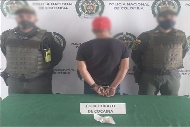 Capturado hombre de 50 años por tráfico de estupefacientes