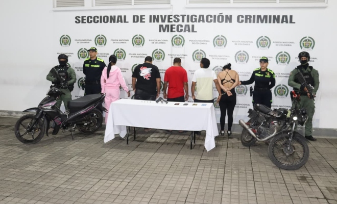 Desarticulados en Cali ‘Los Bolivarianos’, señalados de cometer millonarios fleteos