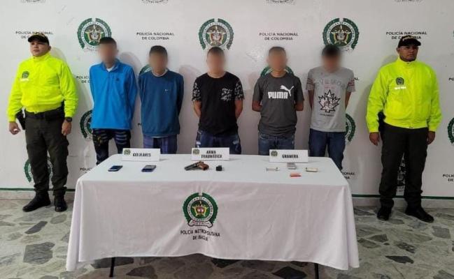 Este grupo delincuencial se dedicaba al hurto a personas mediante diferentes modalidades en Ibagué.