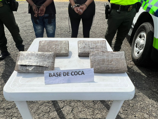 El alijo tiene un valor aproximado de $16.000.000 y tenía como destino la ciudad de Medellín