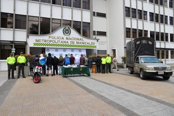 por tráfico de estupefacientes fueron capturados por estupefacientes