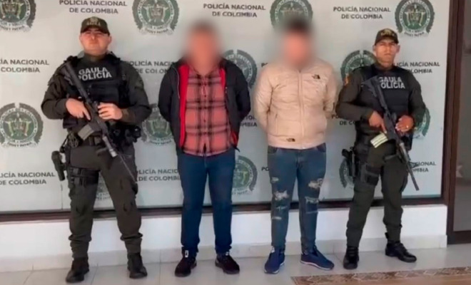 Desarticulada estructura criminal señalada de secuestro extorsivo y hurto en Bucaramanga