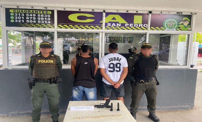 No para la ofensiva contra el hurto y el porte ilegal de armas en Cartagena: seis capturados en las últimas horas