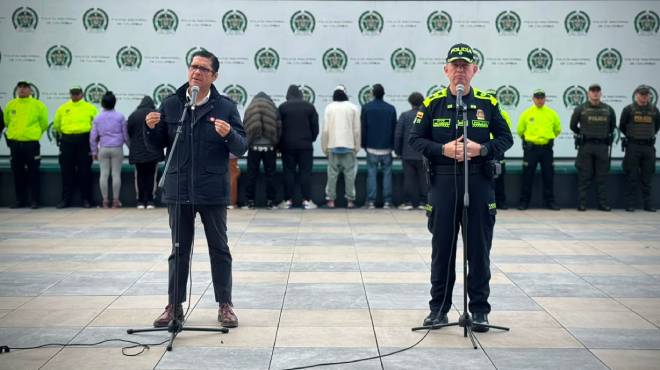 Policía y Secretaría de seguridad presentan resultados operativos contra el microtráfico