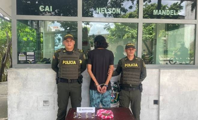 Capturado por trafico de estupefacientes 