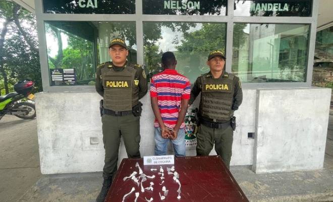 Capturado por trafico de estupefacientes 