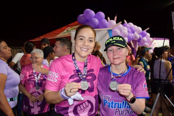 Mujeres del Valle del Cauca se unen en carrera simbólica contra la violencia de género
