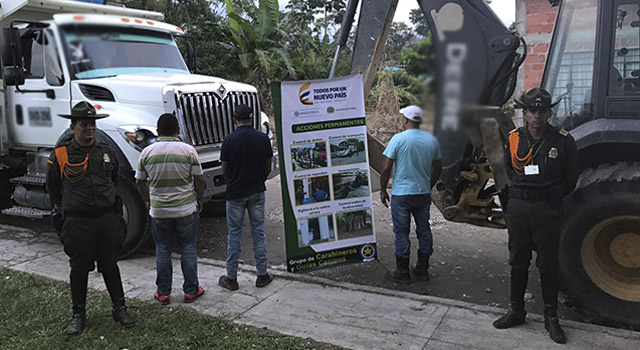 Combatimos los delitos que atentan contra el medio ambiente-policia-meta
