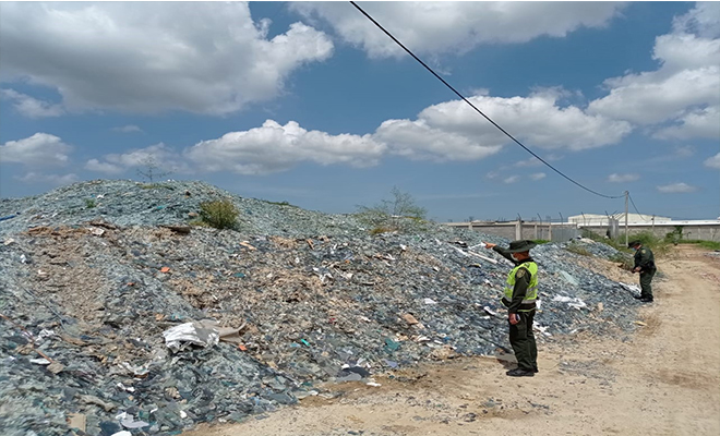 la alcaldía distrital, miembros de la empresa Triple A y los ediles del sector estuvieron presentes durante la campaña