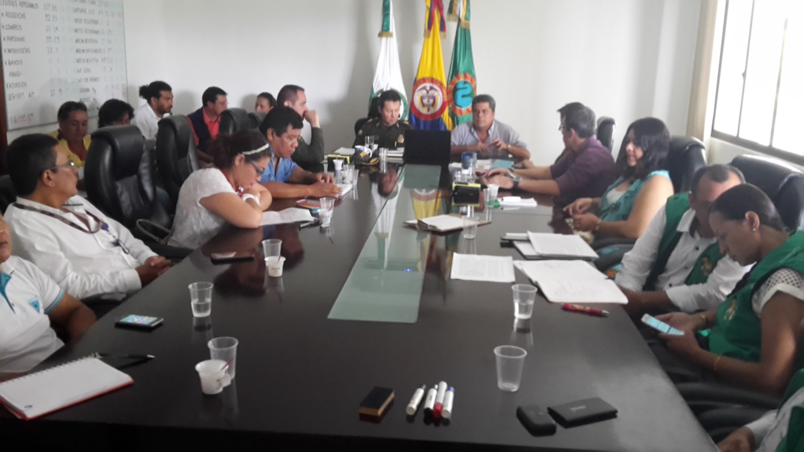 Video conferencia para analizar situación de seguridad en el Amazonas 