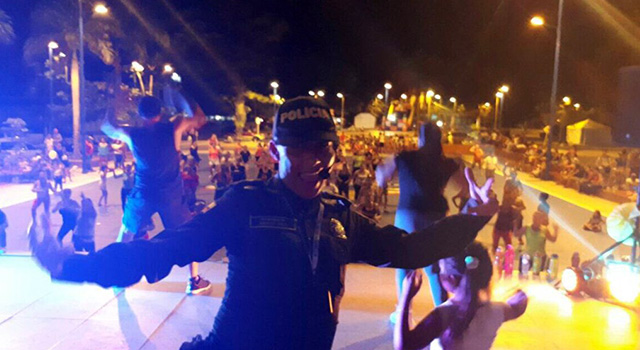 En-el Meta-por-medio-del baile-la Policía Nacional-fomenta tolerancia-y-el buen trato