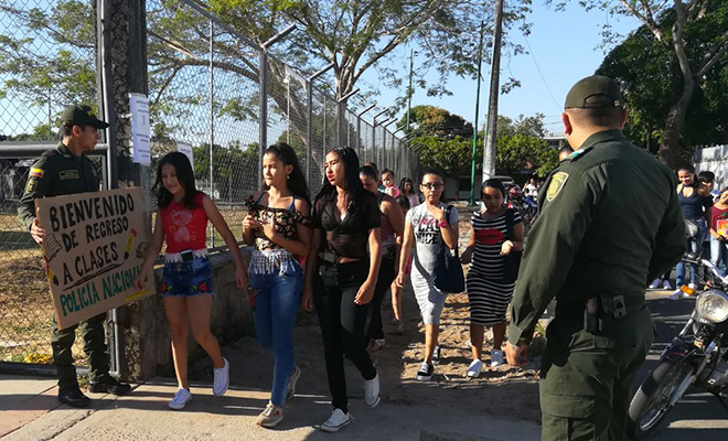 En-el Meta-la Policía Nacional-sigue-acompañando-el-regreso-a-clases