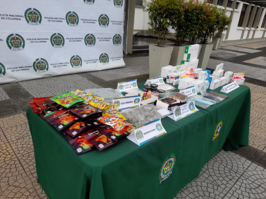 723 gramos de marihuana incautada 