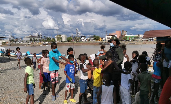 Desplegamos actividades de prevención en Quibdó