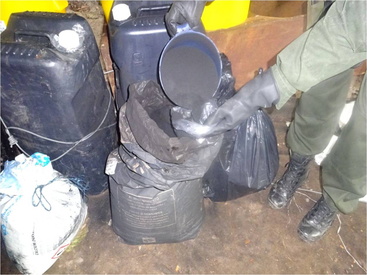 Policía-Nacional-ubica-y-destruye-laboratorio-para-el-procesamiento-de-clorhidrato-de-cocaína-en-el-Departamento-de-Boyacá  