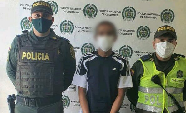 Capturamos cuatro hombres que se les habían realizado varias órdenes de comparendo