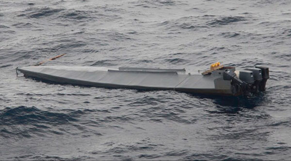 En semi sumergibles artesanales enviaban estupefacientes hacia Norteamérica