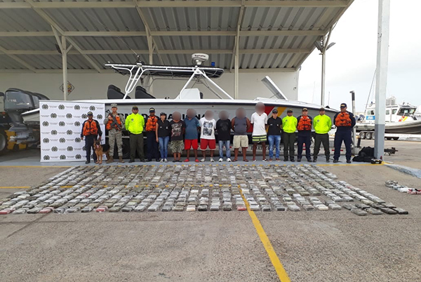 Incautamos más de media tonelada de cocaína del “Clan del Golfo”