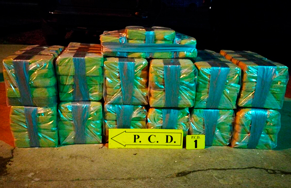 En operaciones contra el narcotráfico caen más de cinco toneladas de cocaína