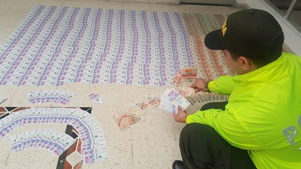 Desarticulamos organización criminal dedicada a la falsificación de moneda