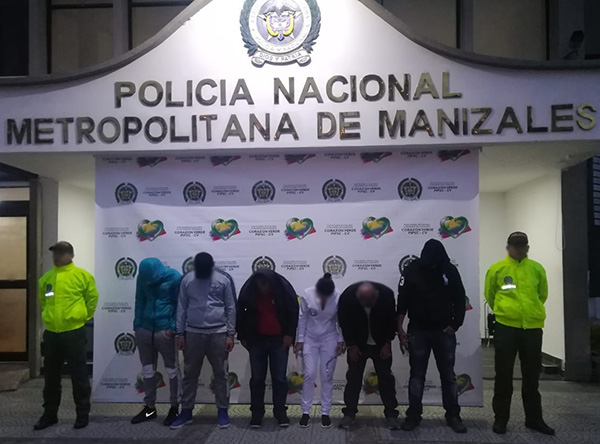 Golpe al crimen organizado en varios departamentos del país