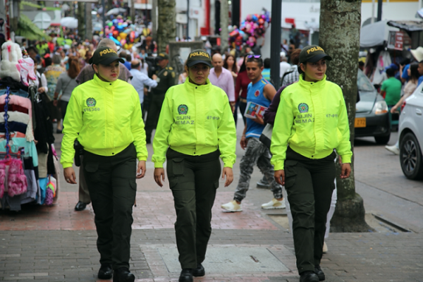 2.300 hombres y mujeres policías cubrirán los eventos programados en la feria 2023