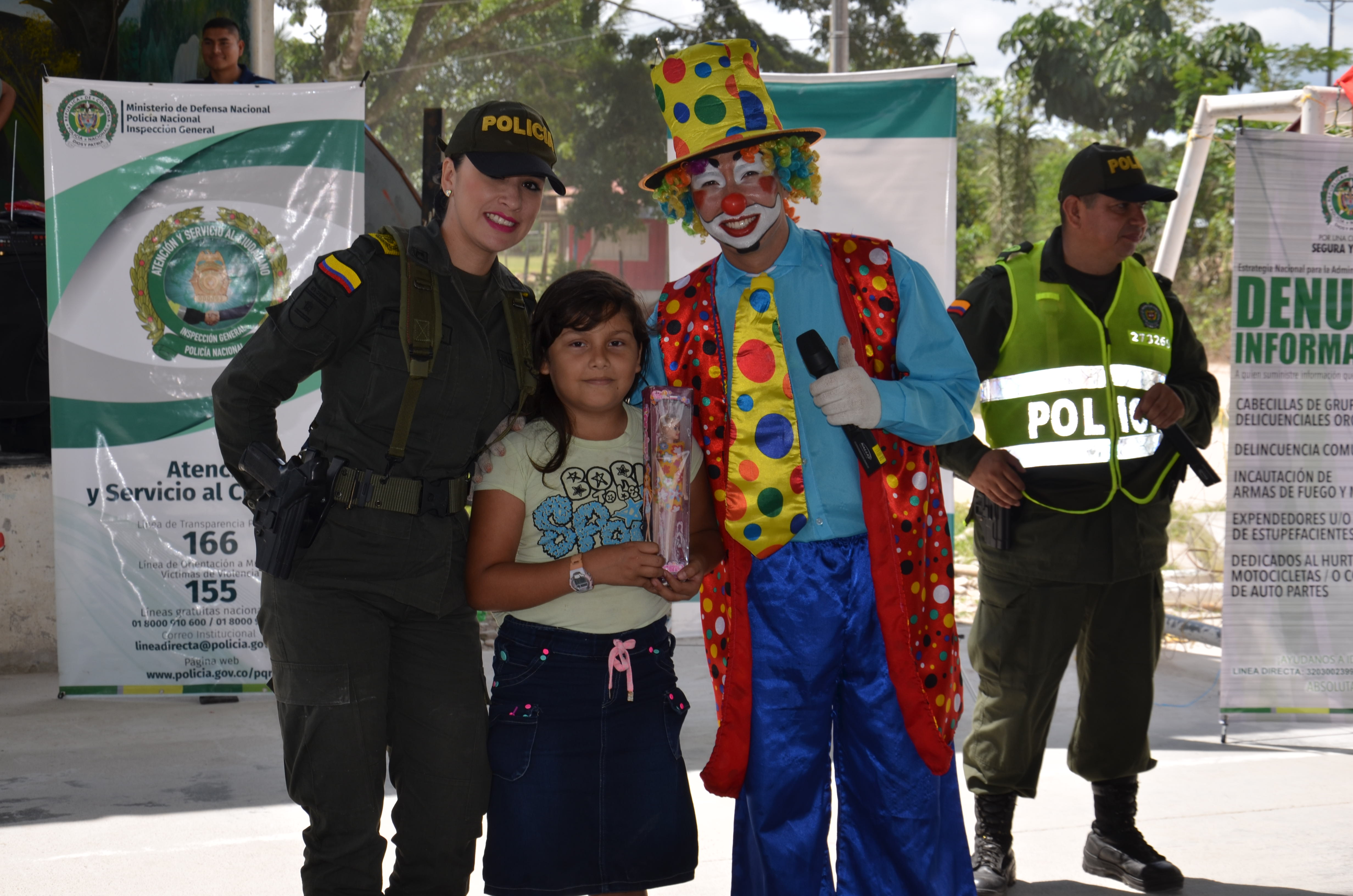Policía presenta feria de seguridad ciudadana en Piamonte Cauca