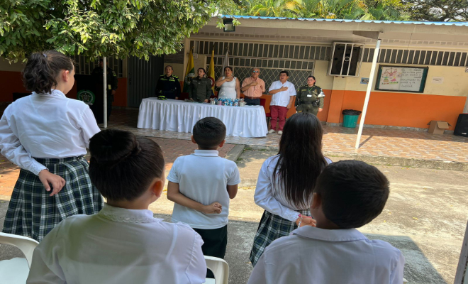Efectuamos la clausura del programa escolarizado frente al consumo de drogas 