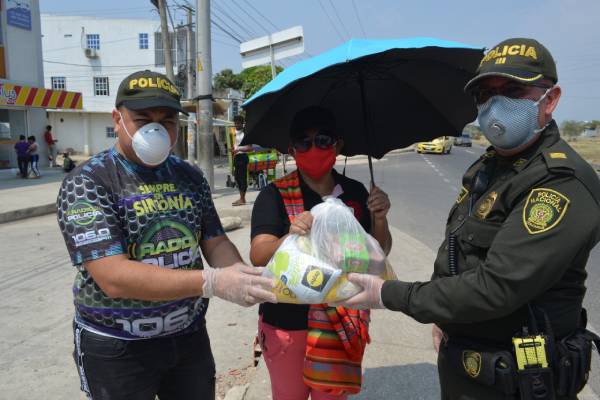 Acción generosa de nuestra Policía Nacional 