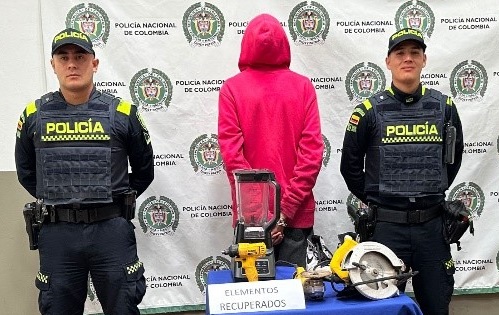 Capturado en Salento por el delito de hurto 