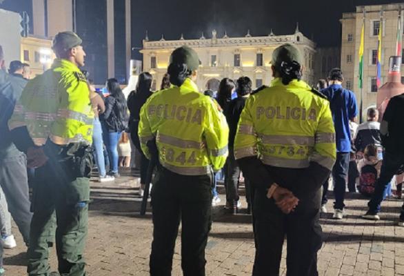 Se prestó seguridad a los eventos programados en la plaza Bolivar