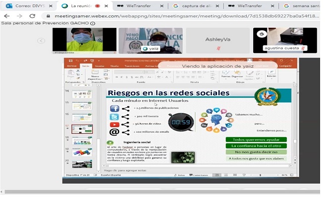 Encuentro virtual antiextorsión ¡yo no pago, yo denuncio! en Quibdó