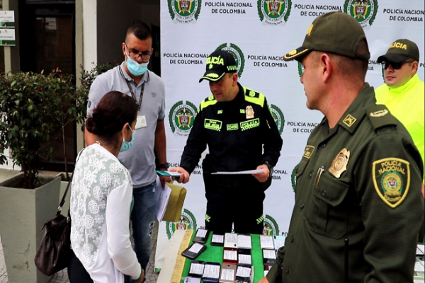 Actividades operativas contra el hurto en Manizales