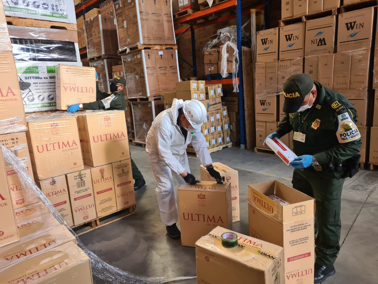 Caso cigarrillos Bogotá